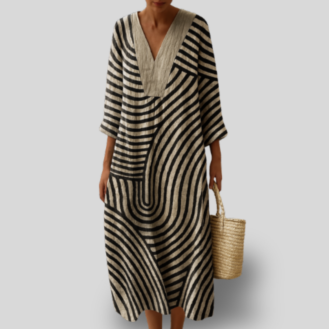 Marinella | Striped Dress