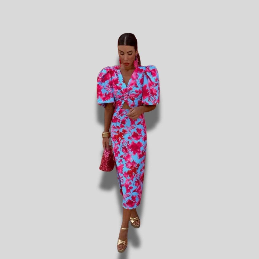 Simona | Stylish Midi Dress