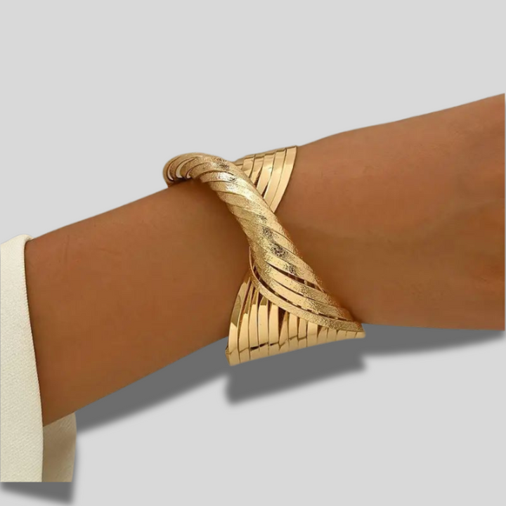 Vibelyn | Wide Line Boho Cuff Bracelet