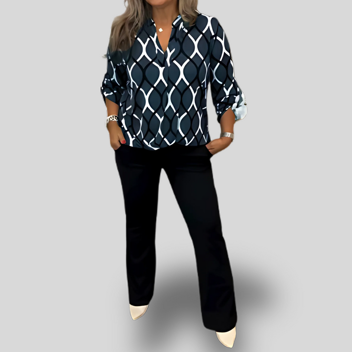 Verena | Printed Blouse