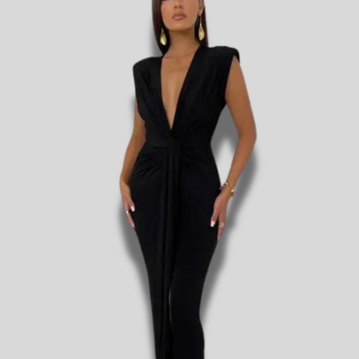 Cordelia | Elegant Draped Dress