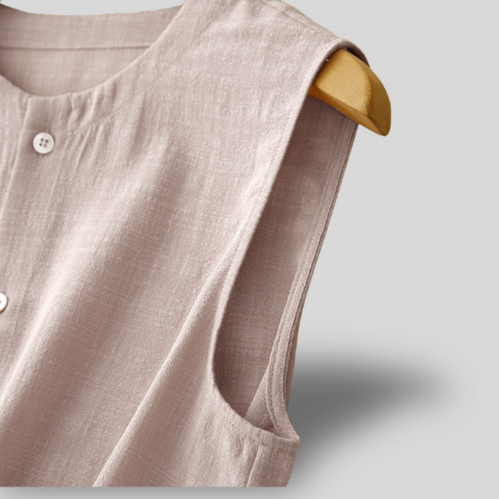Rhea | Buttoned Blouse