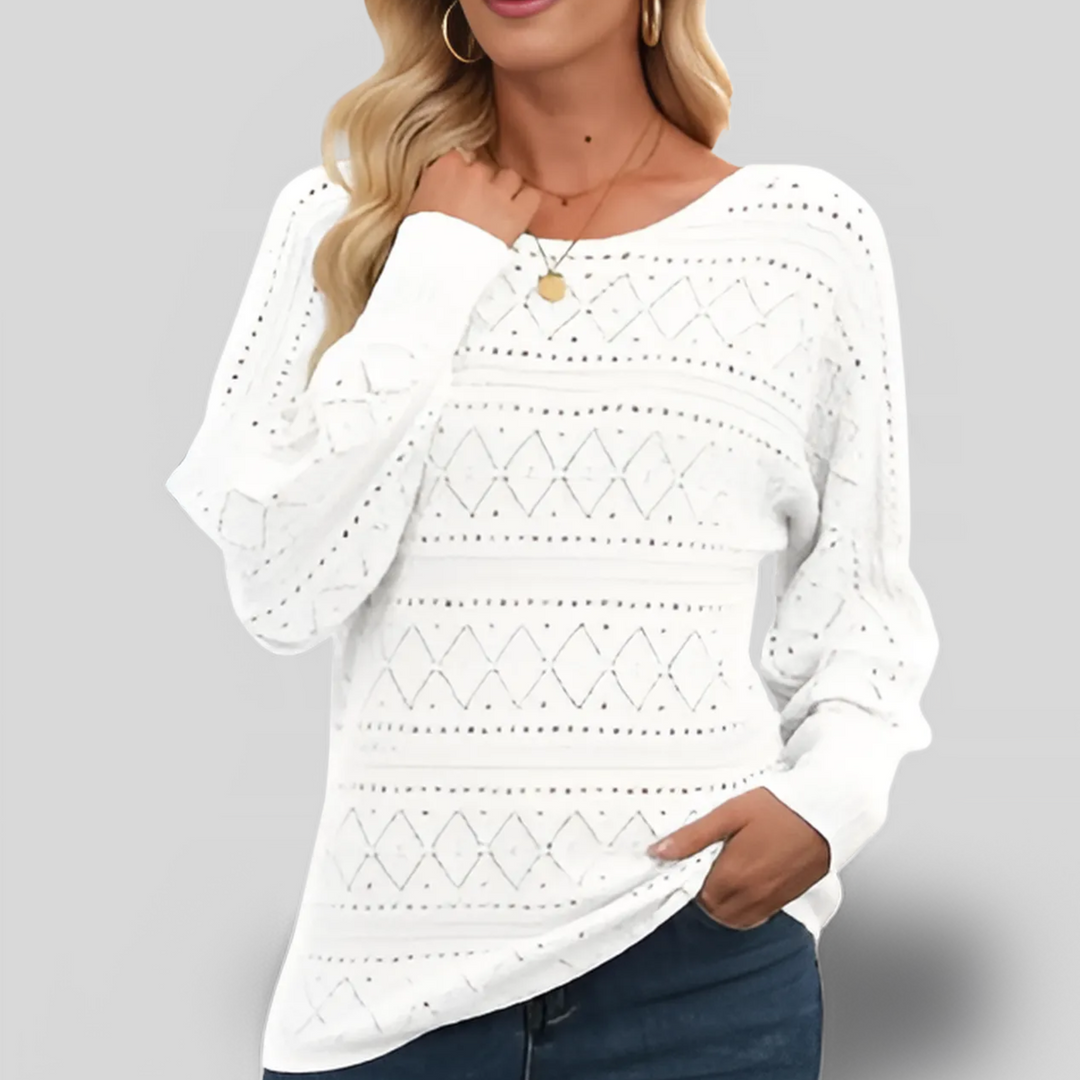 Moira | One-Shoulder Knit Pullover