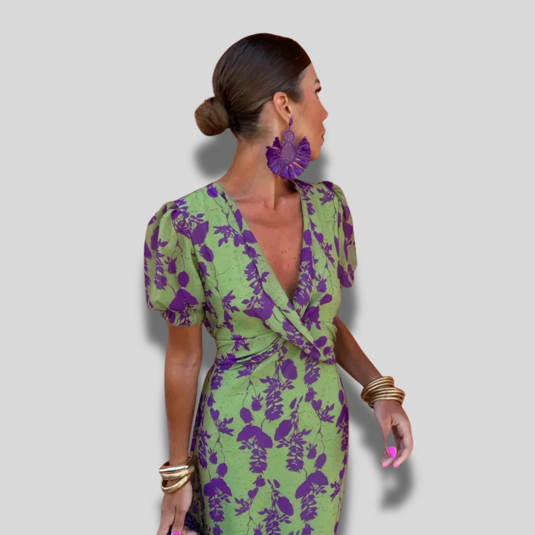 Melys | Elegant Printed Dress