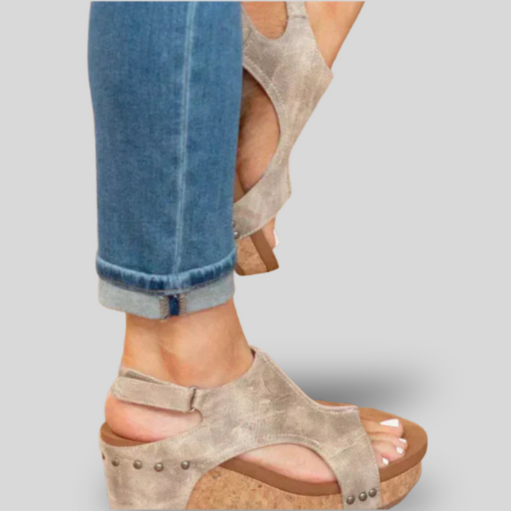Madeline | Stylish Wedge Sandals