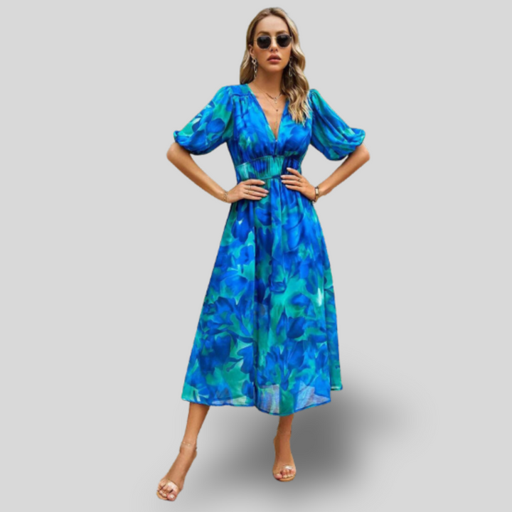 Aria | Elegant Midi Dress