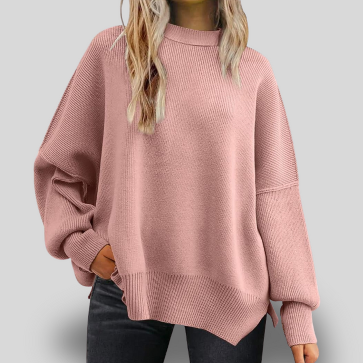 Lenora | Batwing Oversized Knit Sweater