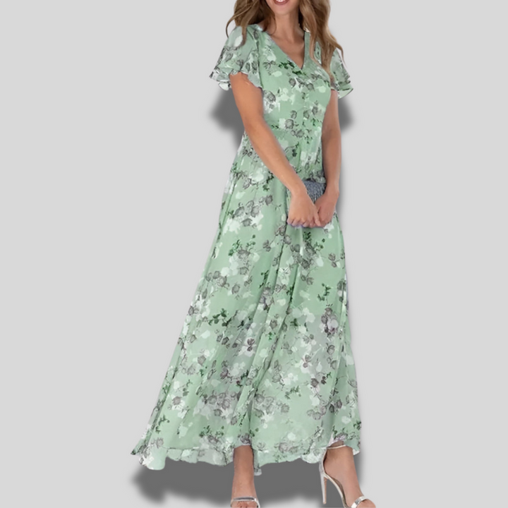 Viola | Floral Maxi Dress