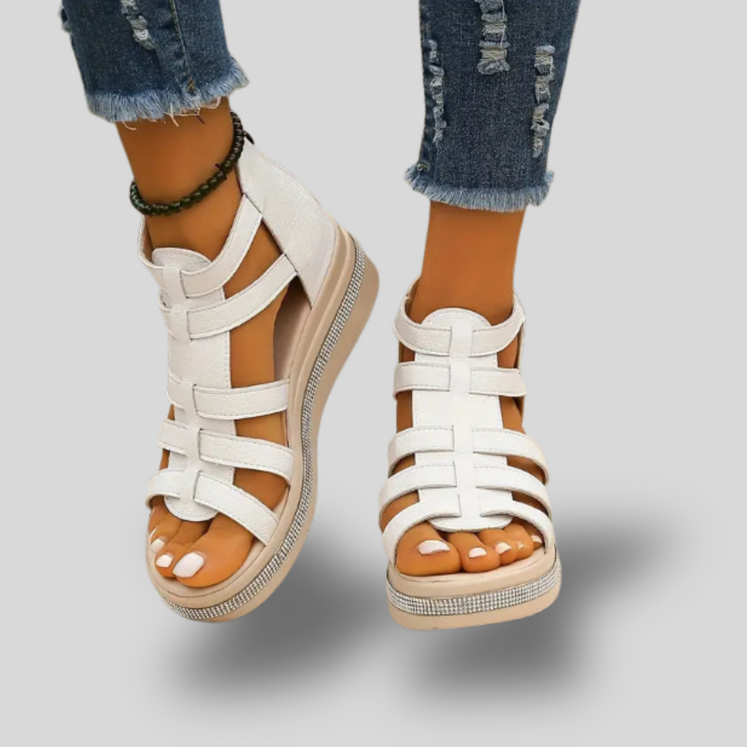 Chloe | Elegant Wedge Sandals