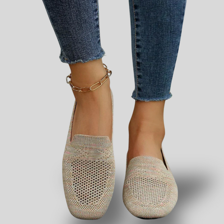 Serena | Knit Loafers