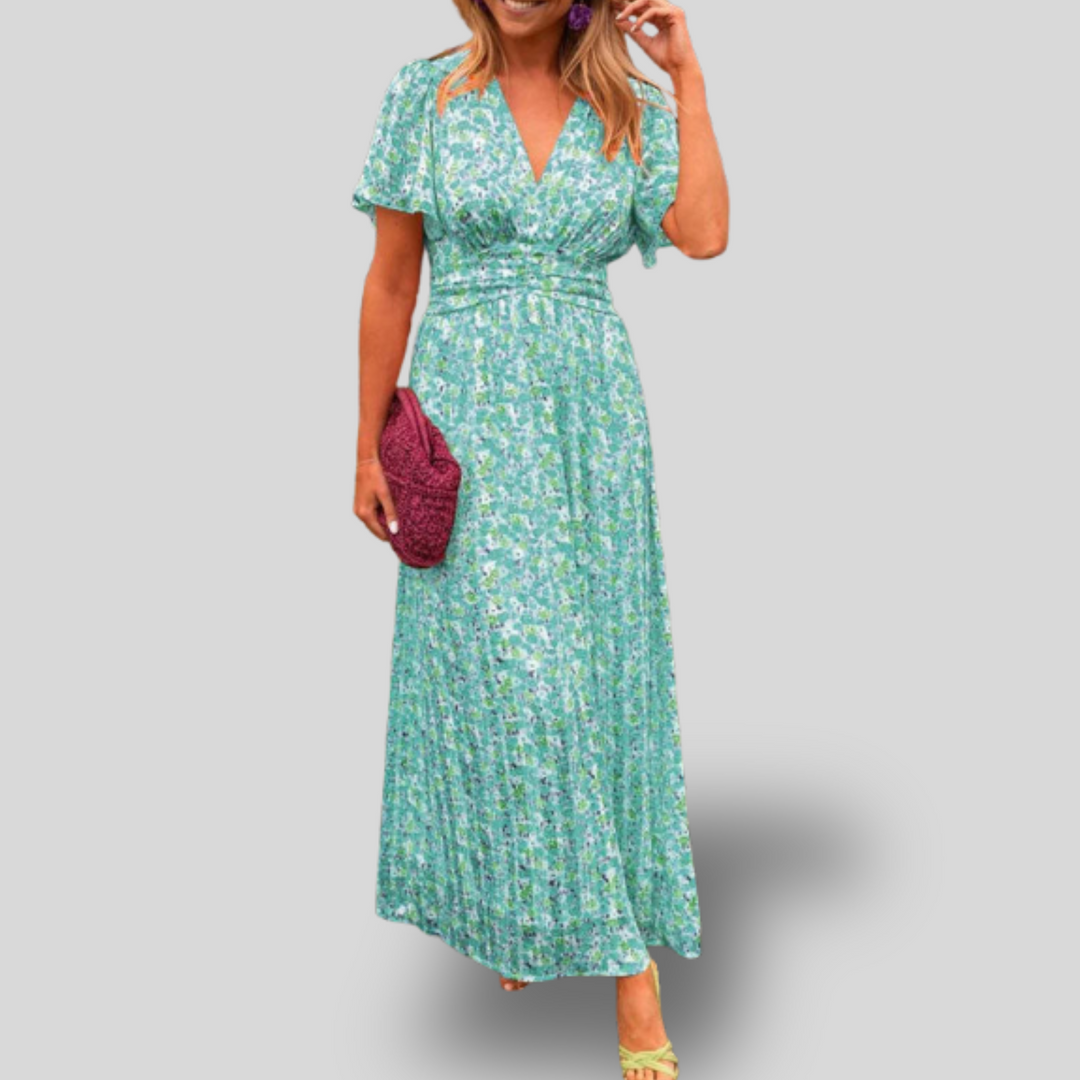 Mila | Summer Dress with V-Neck