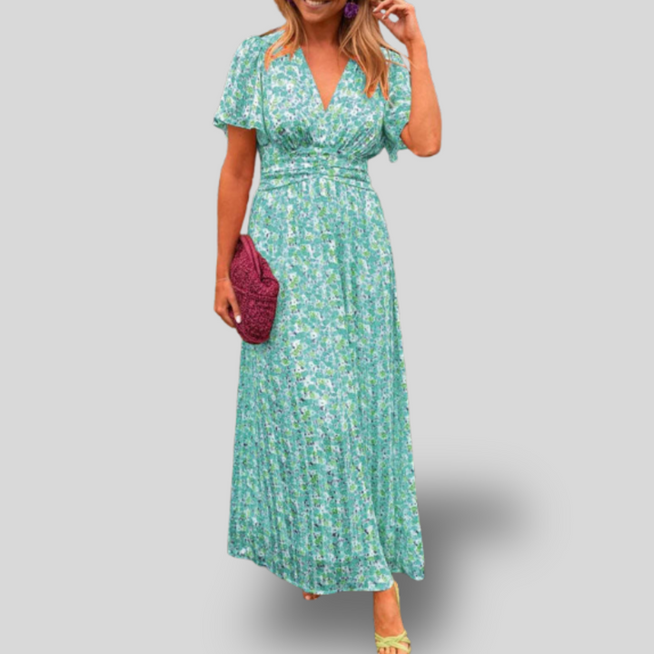 Mila | Summer Dress with V-Neck
