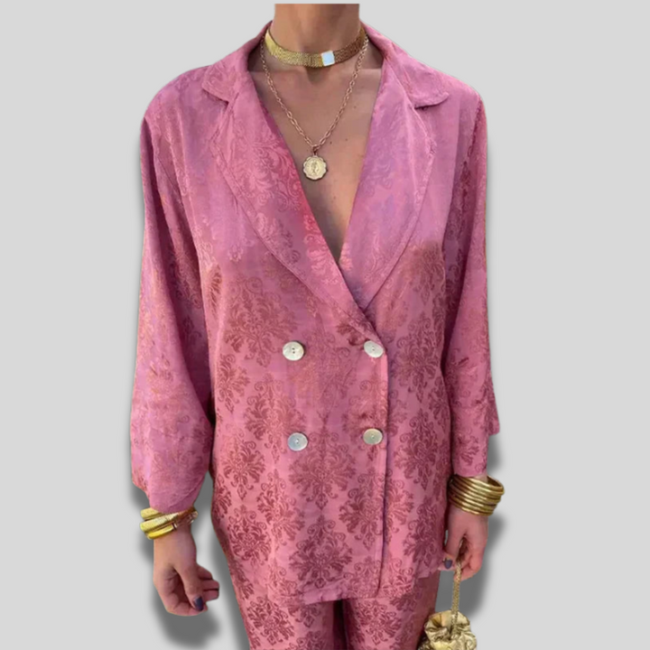 Eloise | Elegant Jacquard Blazer