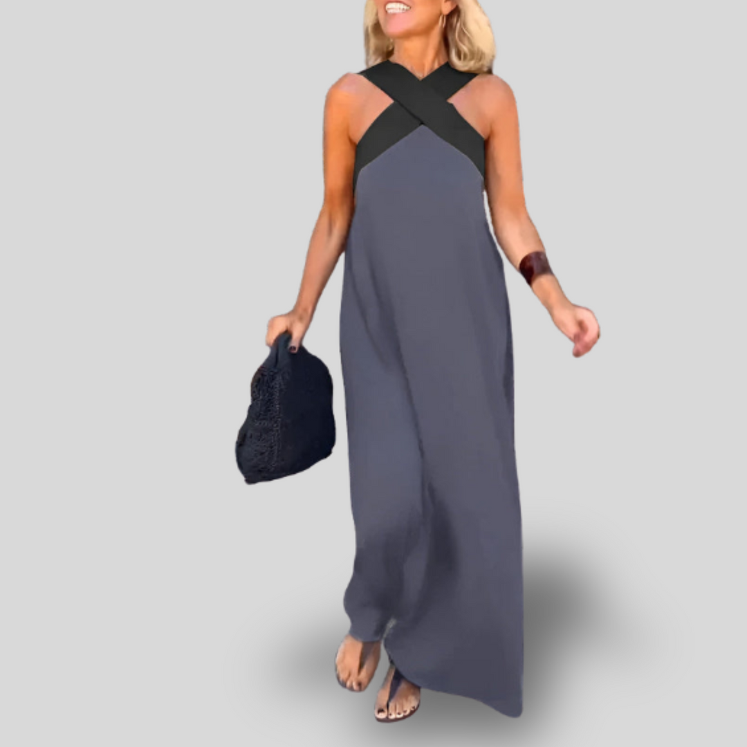 Delphine | Cross-Shape Dress
