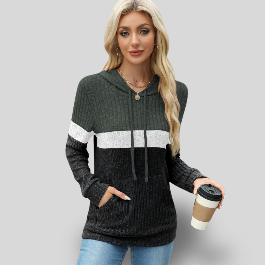 Monette | Colorblock Crewneck Sweatshirt