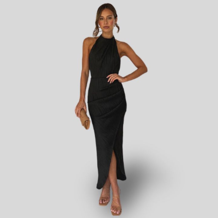 Kelly | Figure-Hugging Maxi Dress with Back Cutout