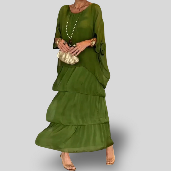 Marbella | Tiered Maxi Dress