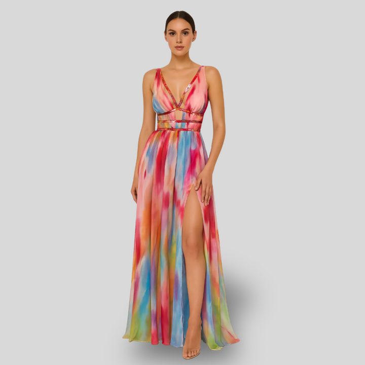 Soleia | Waves Maxi Dress