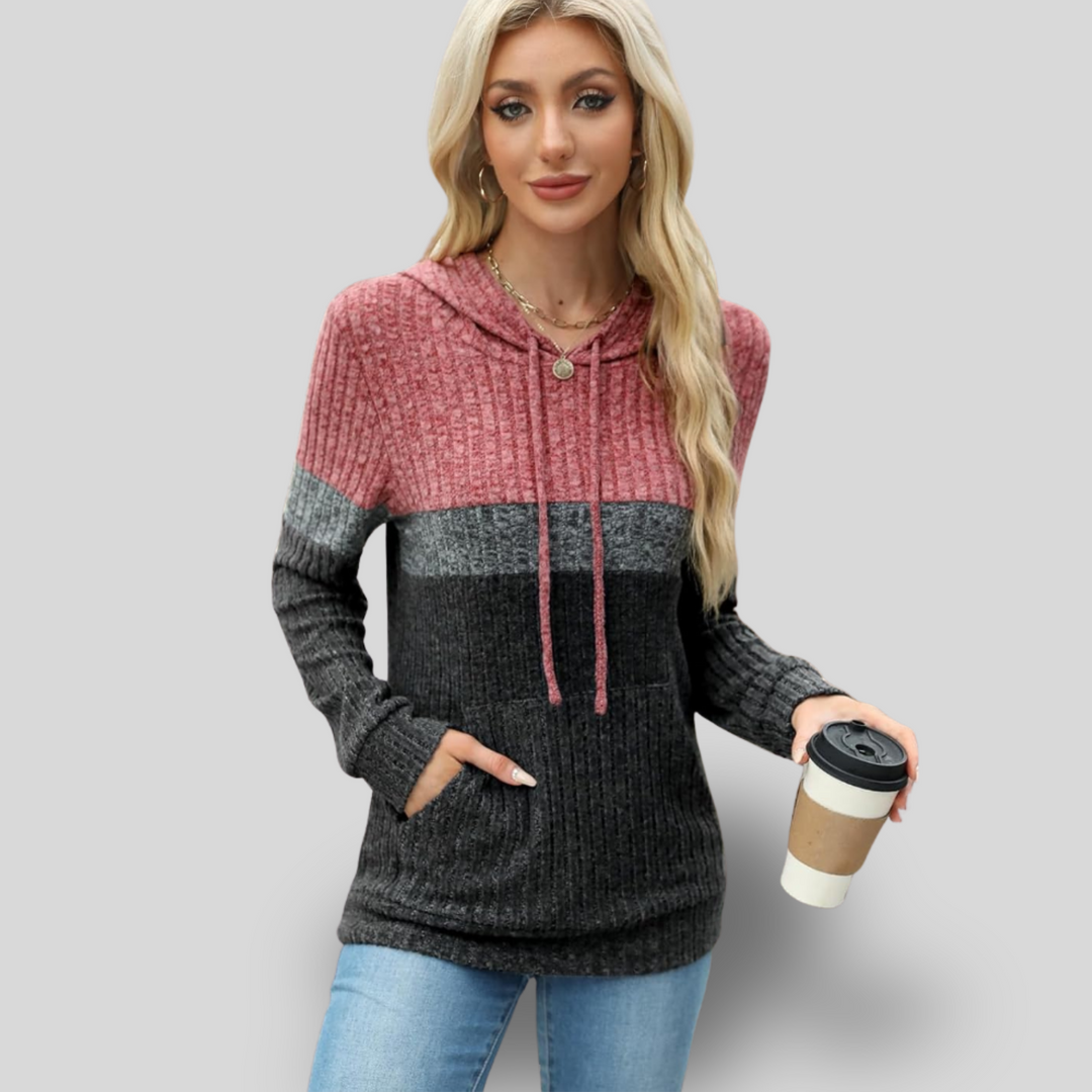Monette | Colorblock Crewneck Sweatshirt