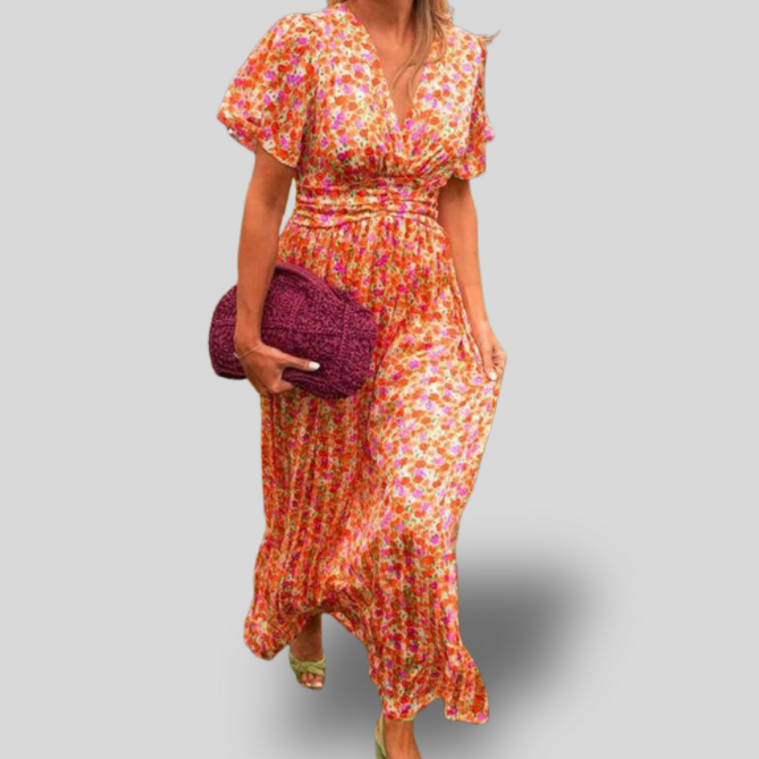 Mila | Summer Dress with V-Neck