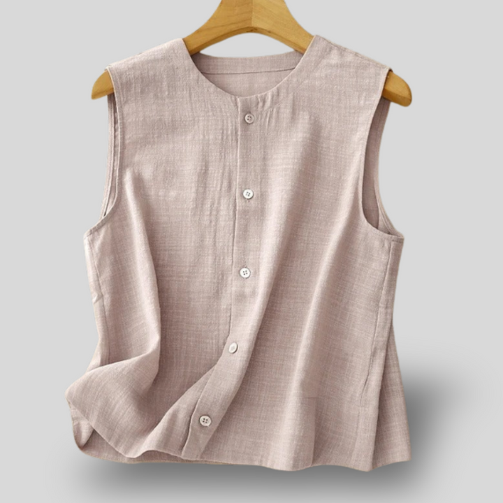Rhea | Buttoned Blouse