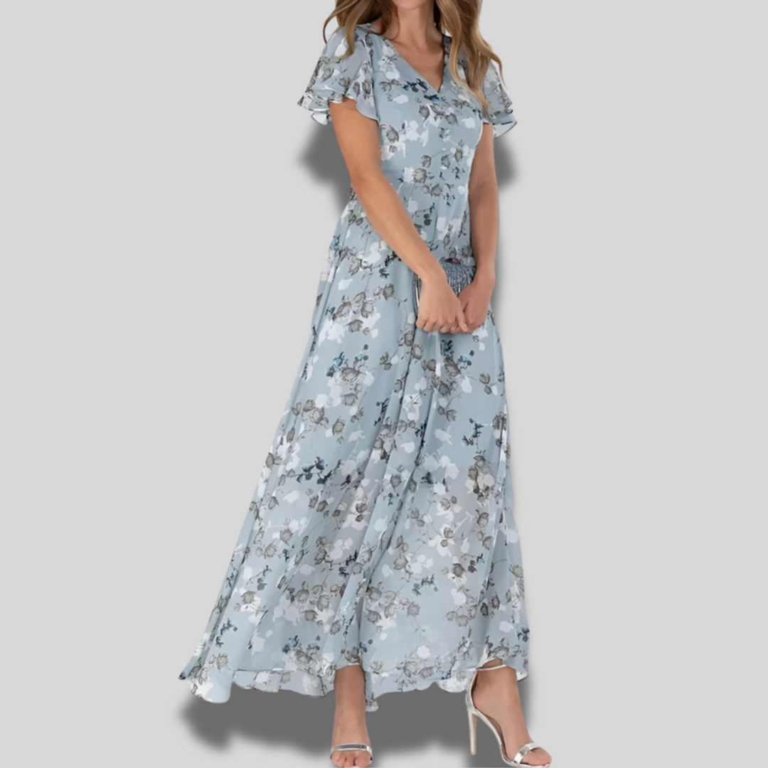 Viola | Floral Maxi Dress