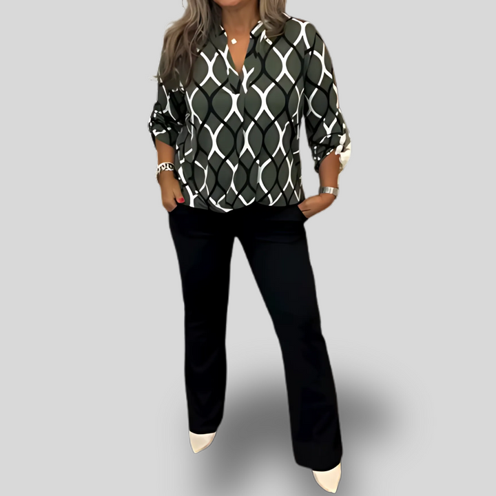 Verena | Printed Blouse