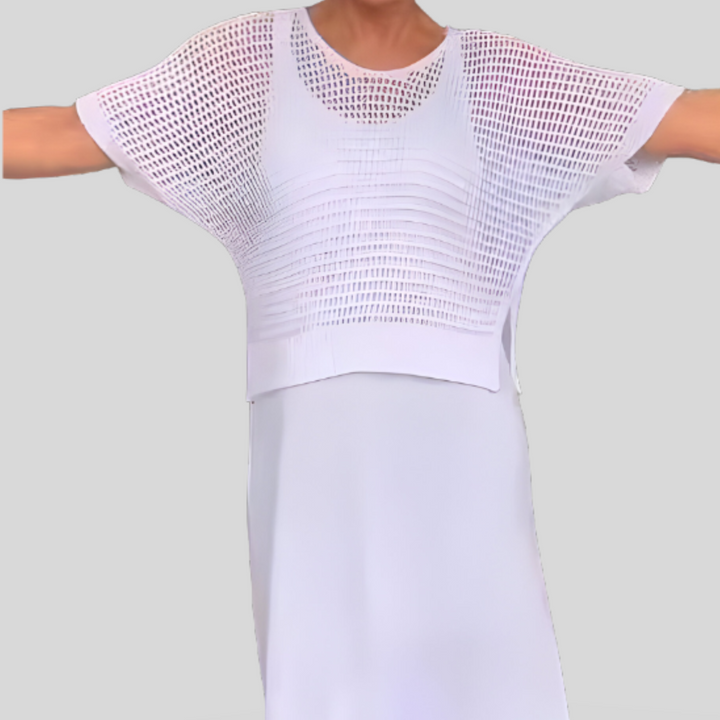 Elara | Knit-Top Midi Dress