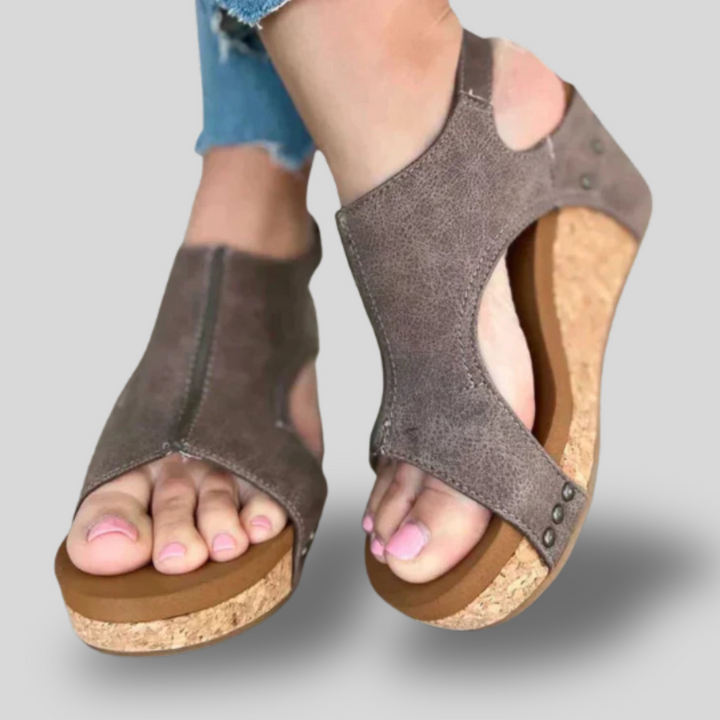 Madeline | Stylish Wedge Sandals