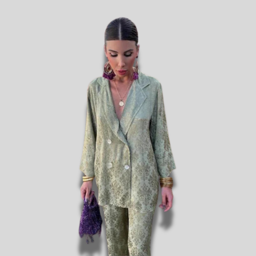 Eloise | Elegant Jacquard Blazer
