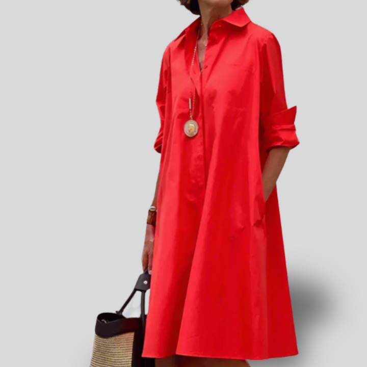 Sandra | Casual & Elegant Polo Dress