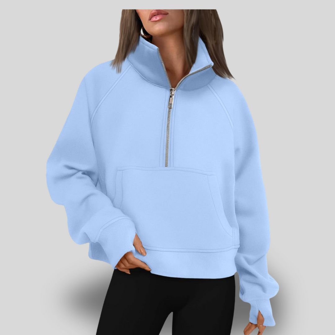 Reese | Oversized Half-Zip Sweatshirt