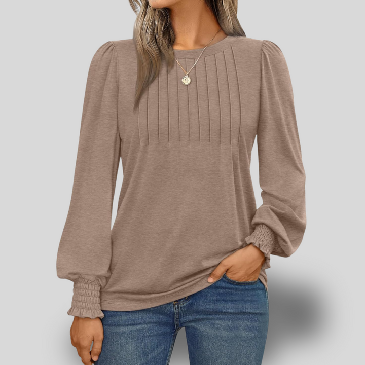 Maita | Pleated Blouse