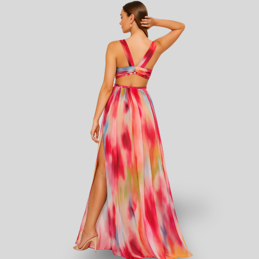 Soleia | Waves Maxi Dress