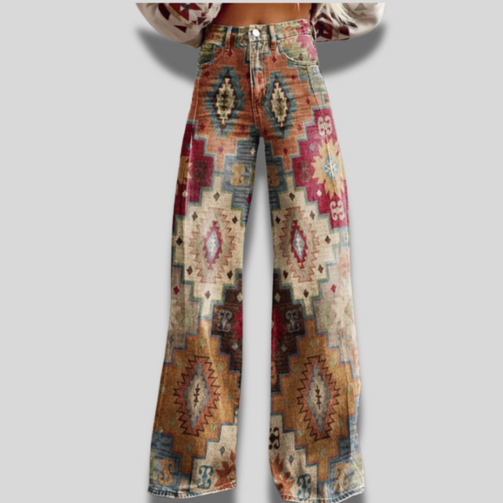 Inès | Pantalon Boho Vintage