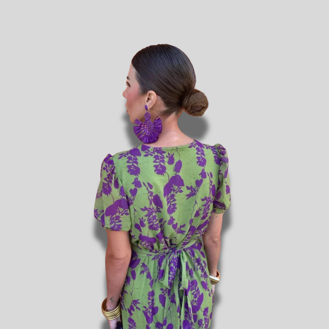 Melys | Elegant Printed Dress