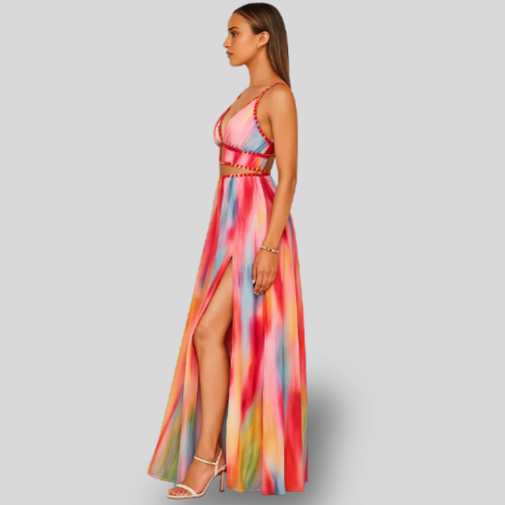 Soleia | Waves Maxi Dress
