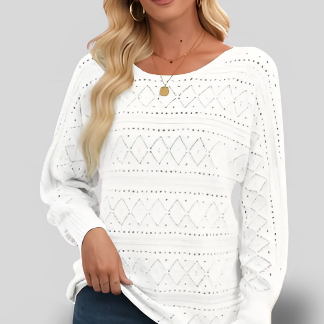 Moira | One-Shoulder Knit Pullover