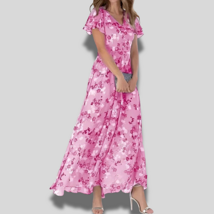 Viola | Floral Maxi Dress