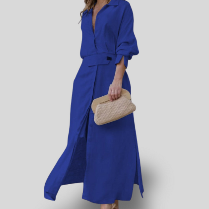 Jeanette | Maxi Dress with V-Neck