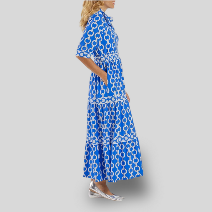 Mirella | Tiered Boho Midi Dress