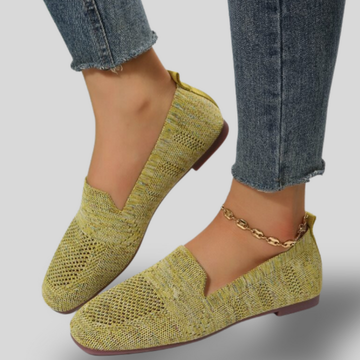 Serena | Knit Loafers
