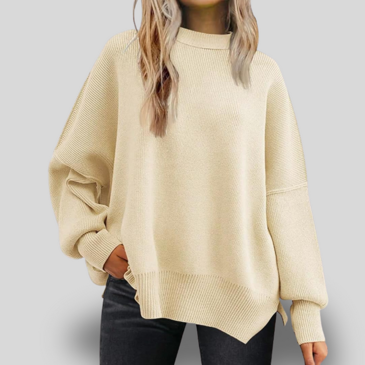Lenora | Batwing Oversized Knit Sweater