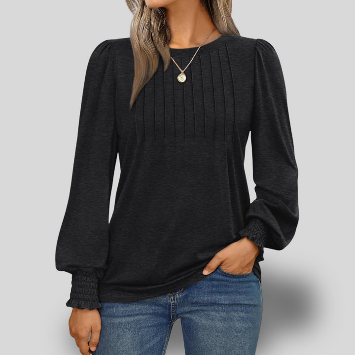 Maita | Pleated Blouse