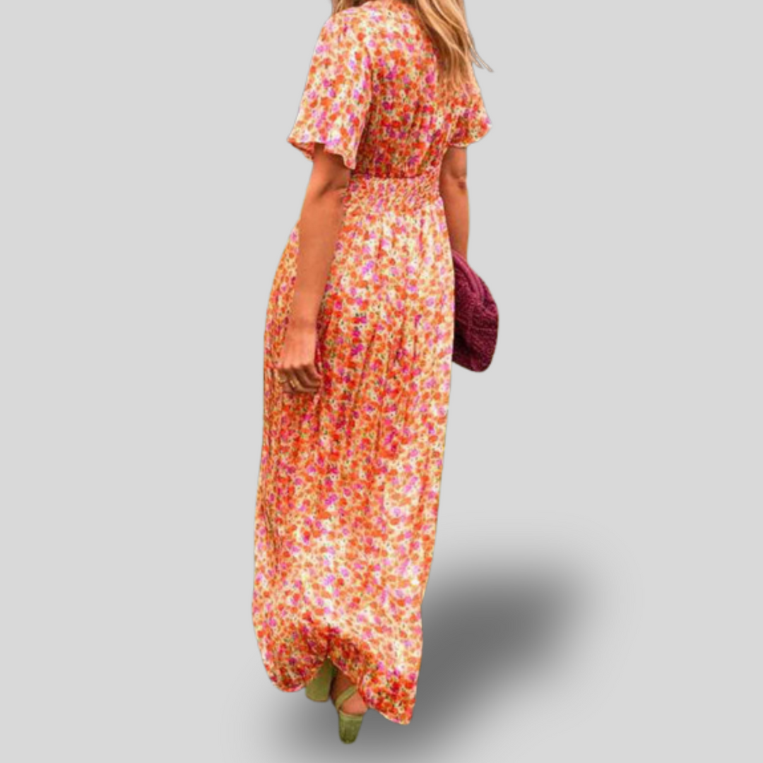 Mila | Summer Dress with V-Neck