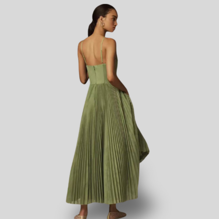 Veronica | Verde Maxi Dress