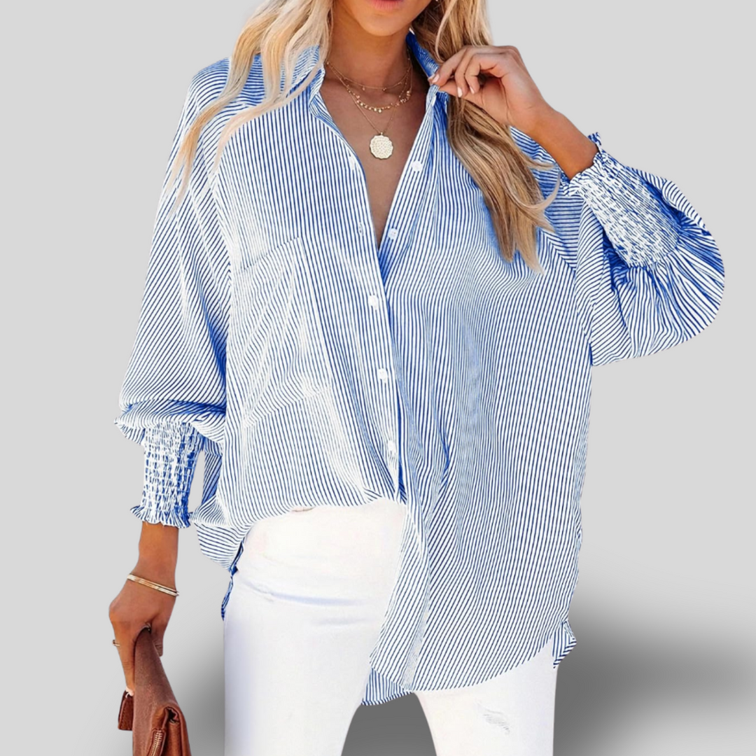 Liora | Stripe Blouse