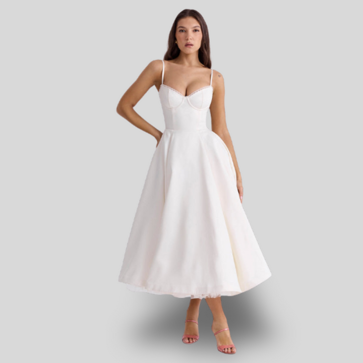 Cindy | Tulle Midi Dress