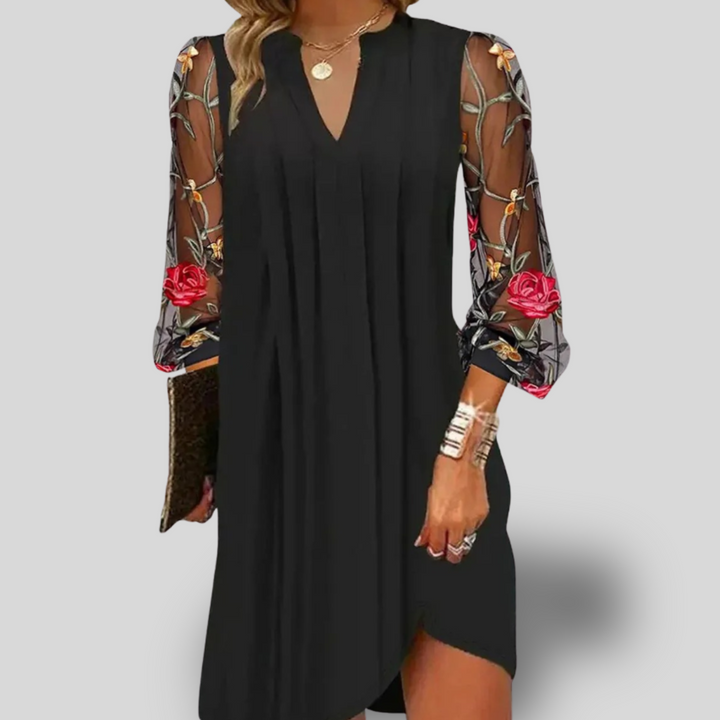 Noir | Bloom Shift Dress