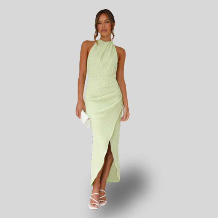 Kelly | Figure-Hugging Maxi Dress with Back Cutout